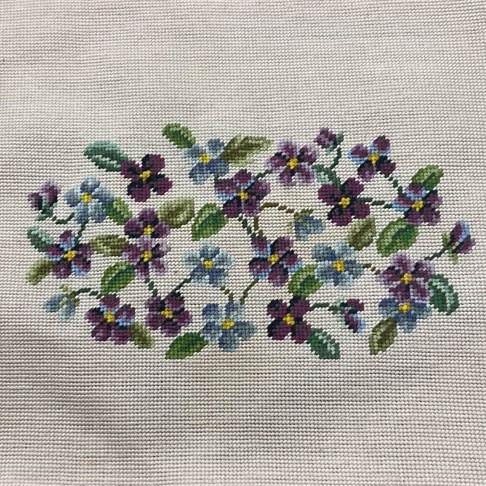Vintage Handmade Cross Stitch Sewing Crochet Decoration
